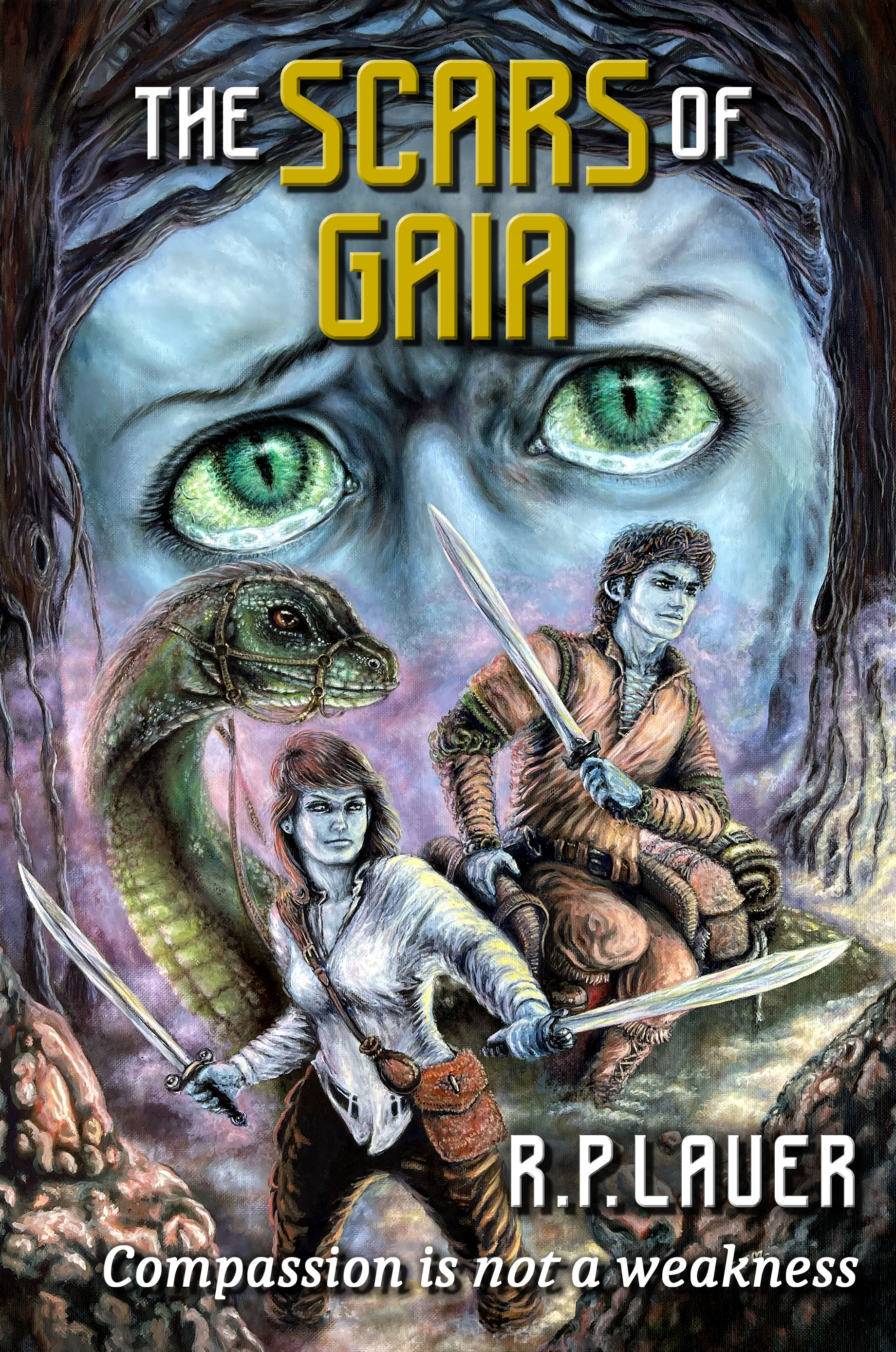 The Scars Of Gaia by R.P. Lauer